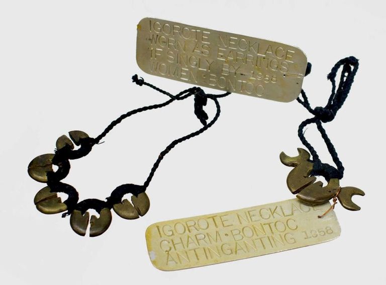 Igorot Philippines Lingling-o Brass Necklace