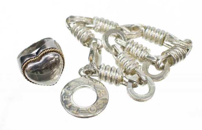 Tiffany & Company Heart Ring & Circle Bracelet