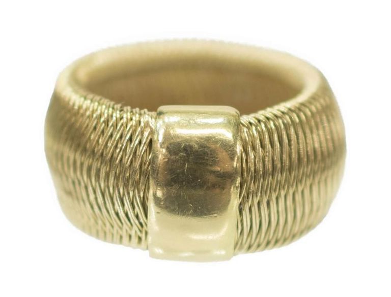 Roberto Coin Italy 18kt Gold Estate Ring