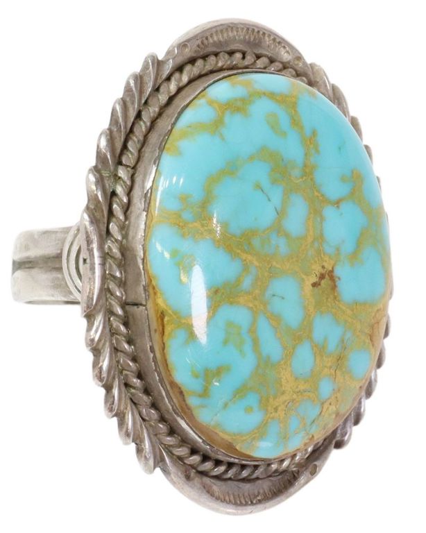 Ben Begay Navajo Turquoise Sterling Ring