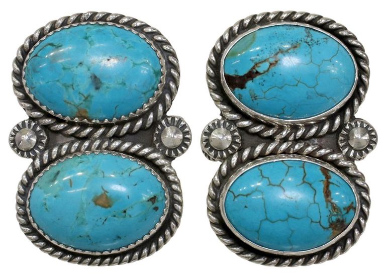 Native American Sterling & Turquoise Rings
