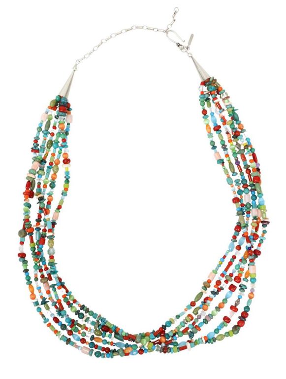 Rocki Gorman Santa Fe Multi-strand Necklace
