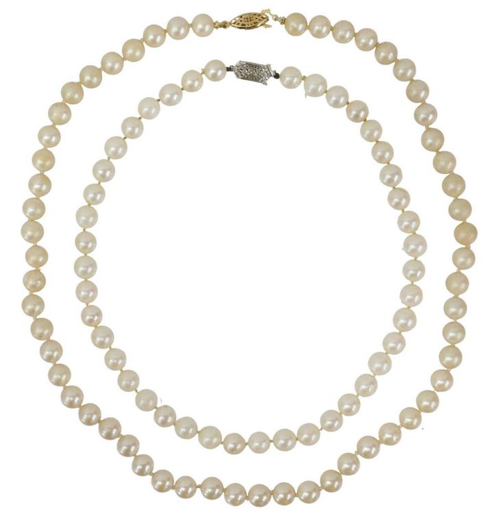 Estate Pearl Necklaces