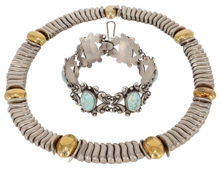 Sterling Tane Necklace & Castillo Bracelet