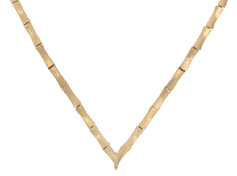 Estate 18kt Yellow Gold Necklace