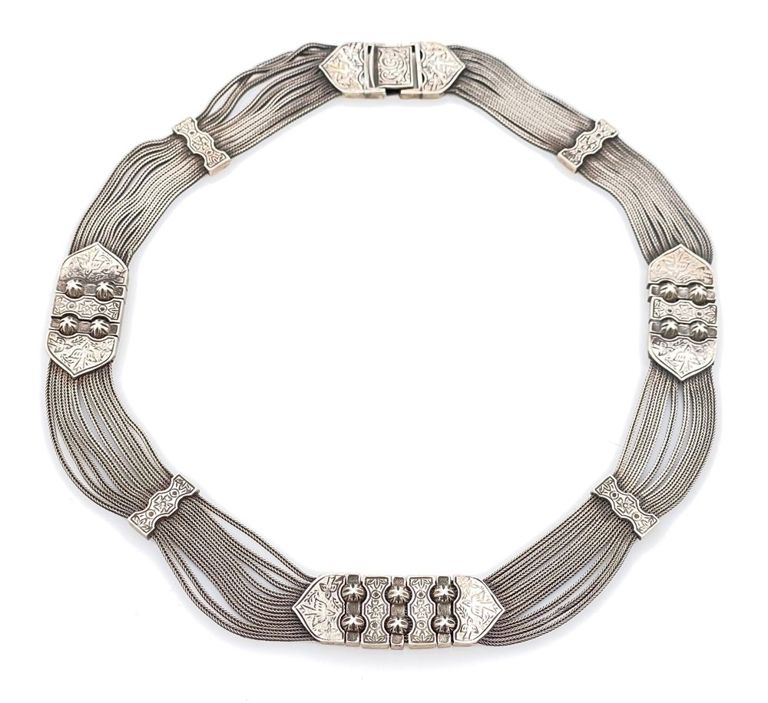 Vintage gomosevi anatoli sterling silver necklace
