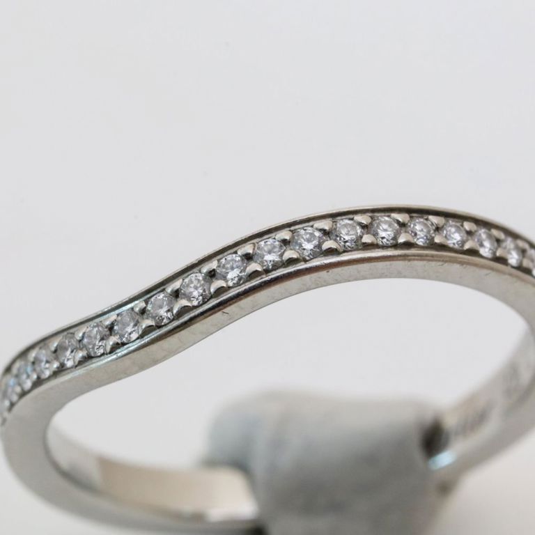 Cartier Ballerina 950 platinum diamond ring