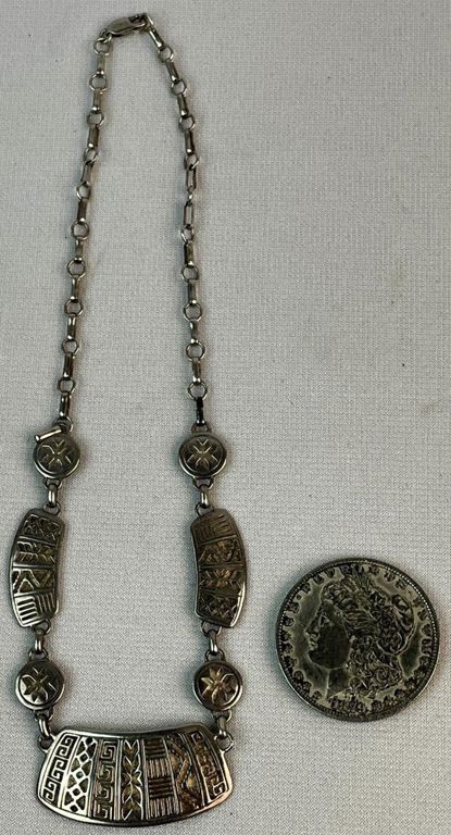 Vintage sterling silver necklace