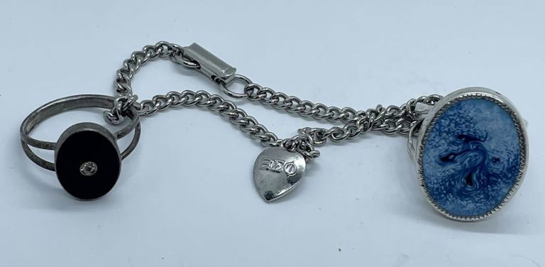 Vintage lot of three sterling silver pieces