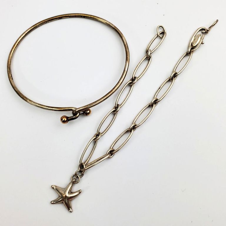 Two Tiffany & Co. bracelets including one Elsa Peretti
