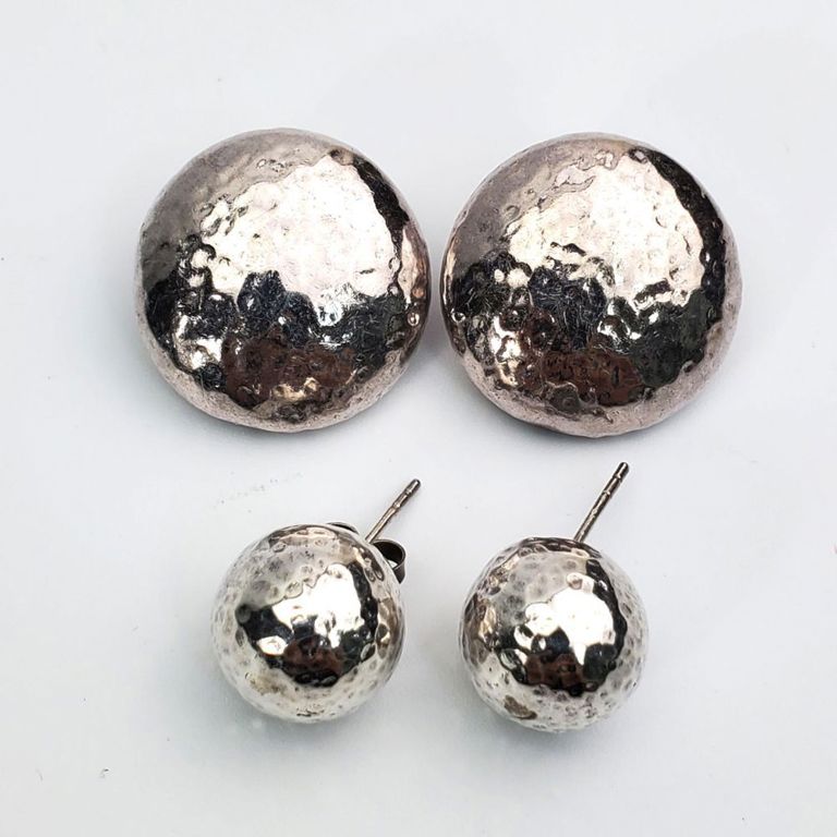 pairs of Ippolita sterling silver earrings