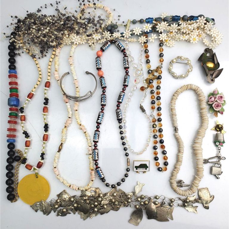 Group lot of costume jewelry