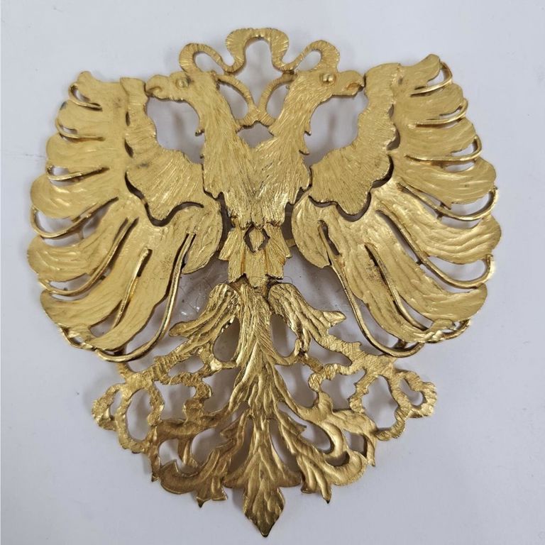 "Cadoro" double eagle brooch pendant