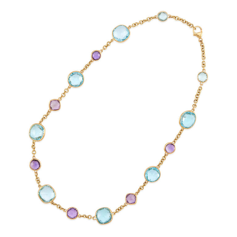 18k yellow gold necklace