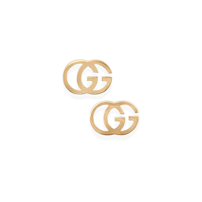 Gucci: 18k gold stud earrings
