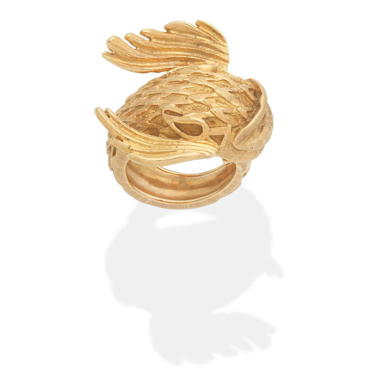 Lalaounis: Flying fish ring
