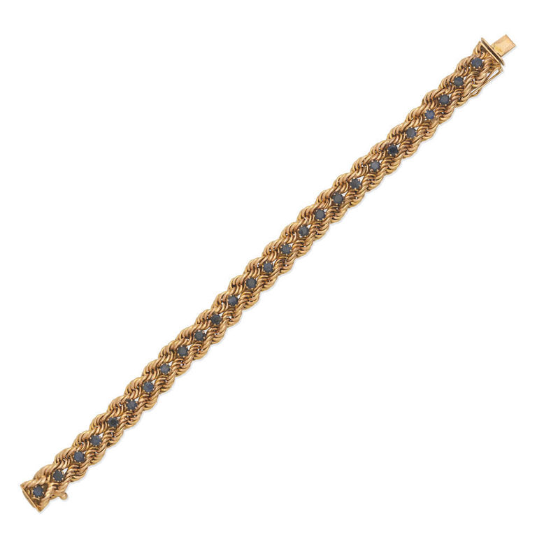Sapphire bracelet
