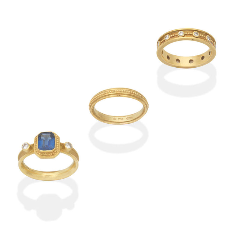 Trio of rings