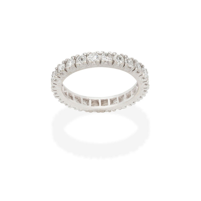 Diamond eternity ring