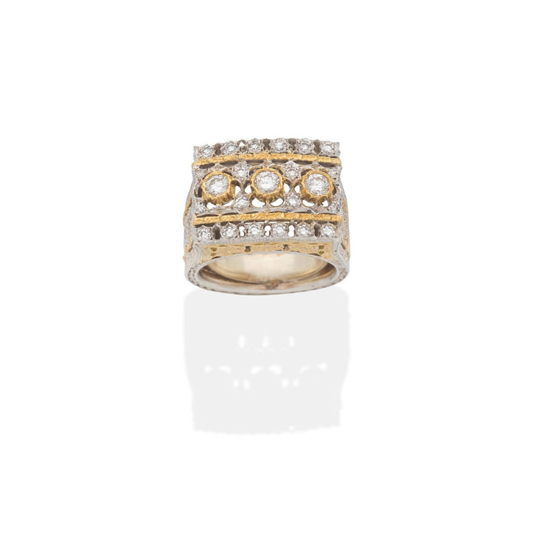 Mario Buccellati: Diamond ring