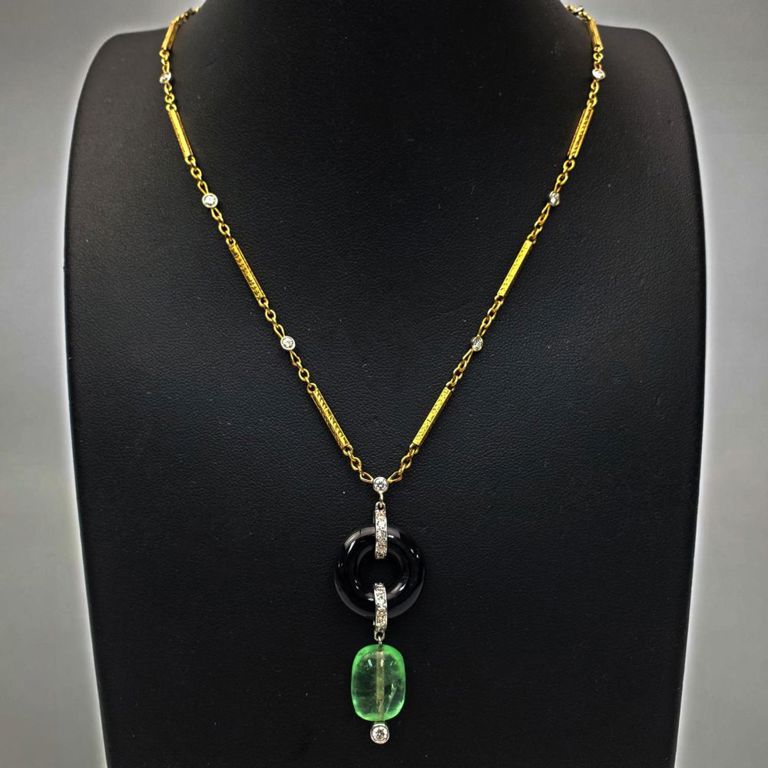 14k gold pendant necklace