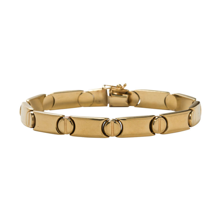 14k yellow gold bracelet