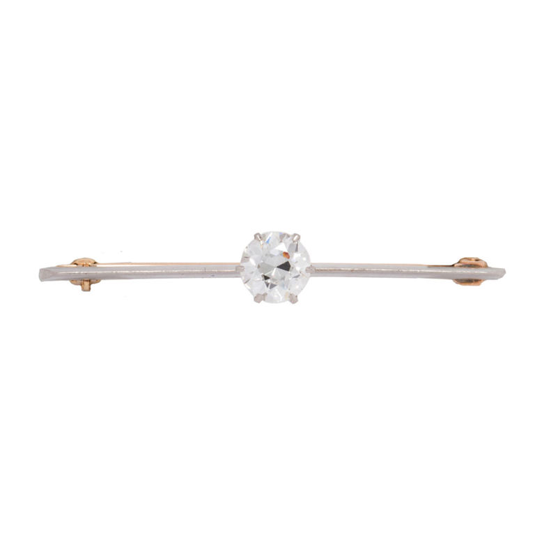 A diamond pin