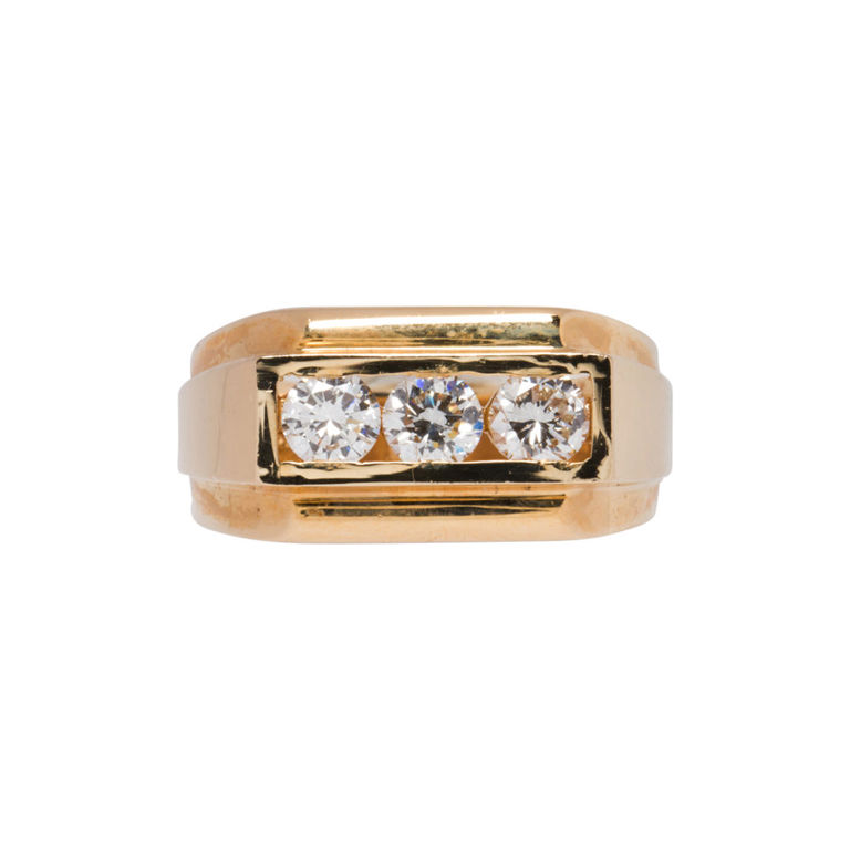14k gold diamond ring