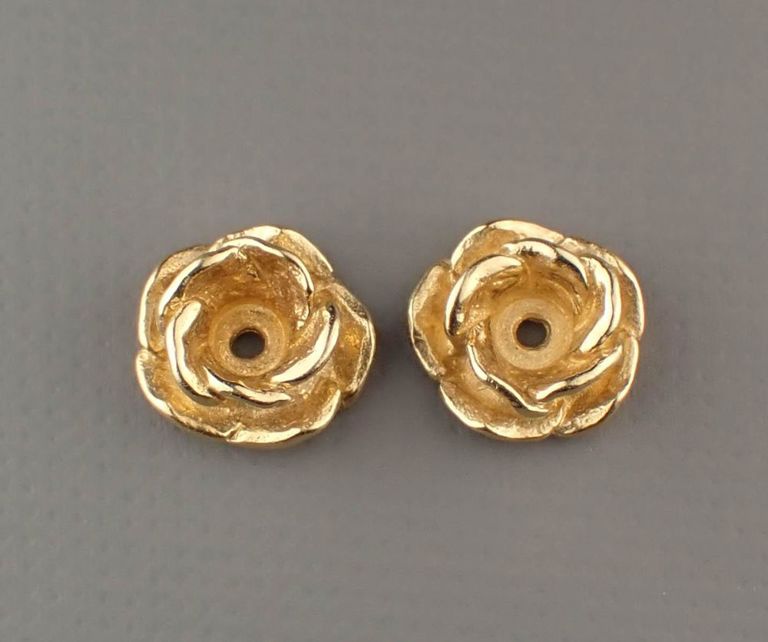James Avery 14k yellow gold earring jackets