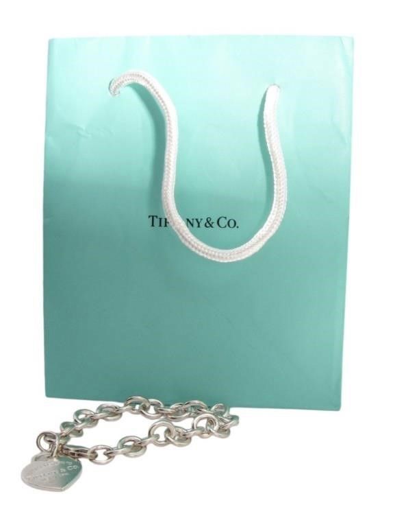 Tiffany & Co. Return to Tiffany heart tag bracelet