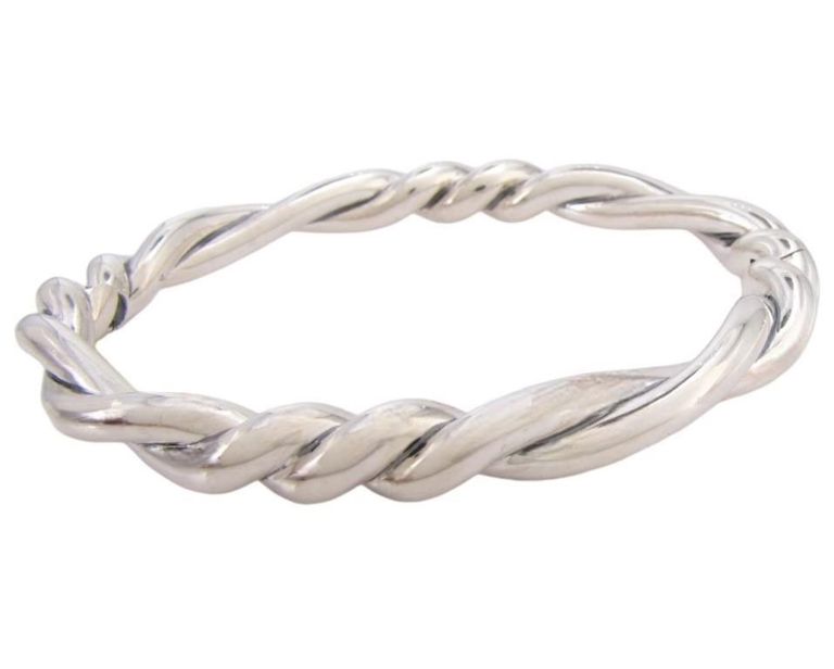 David Yurman sterling silver Continuance bangle bracelet