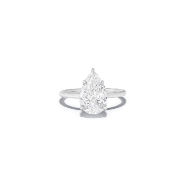 18k white gold diamond ring