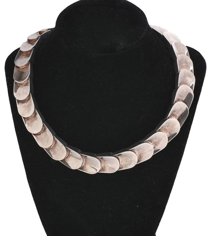 Fidencio Serrano Mexican sterling silver necklace