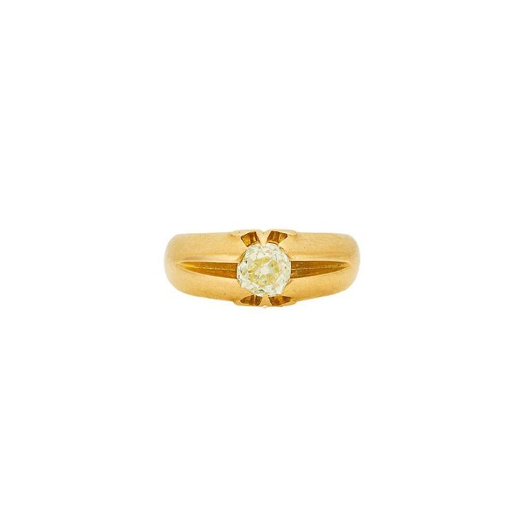 18k rose gold diamond ring