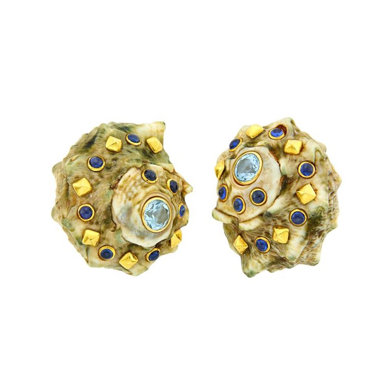 14k gold earclips