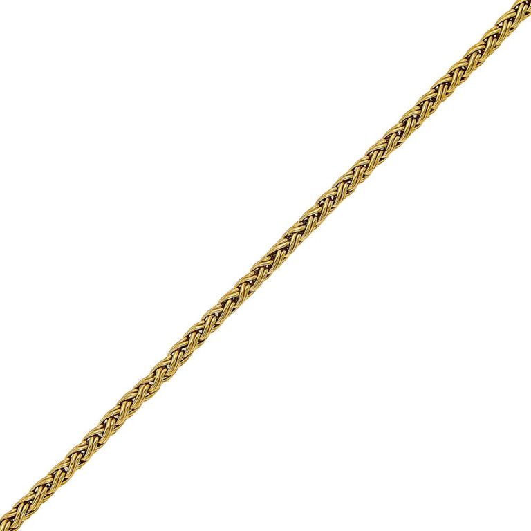 Tiffany & Co. gold braided bracelet
