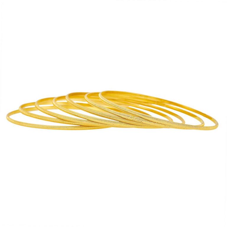18k gold bangle bracelets