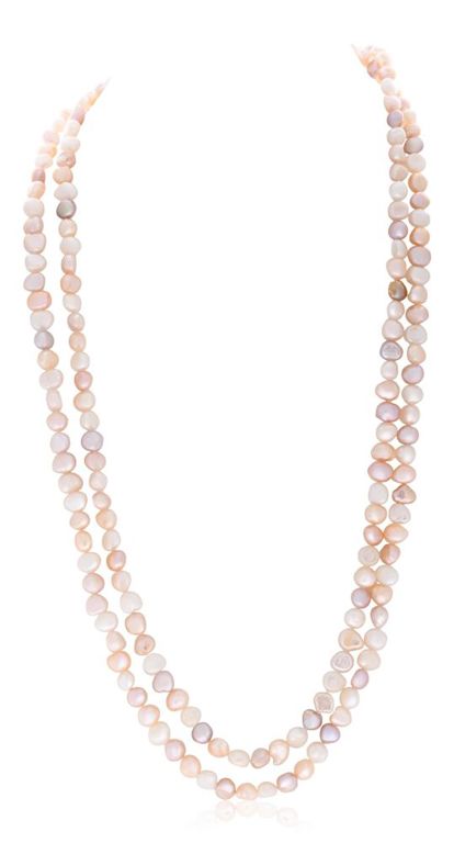 Freshwater cultured pearl strand