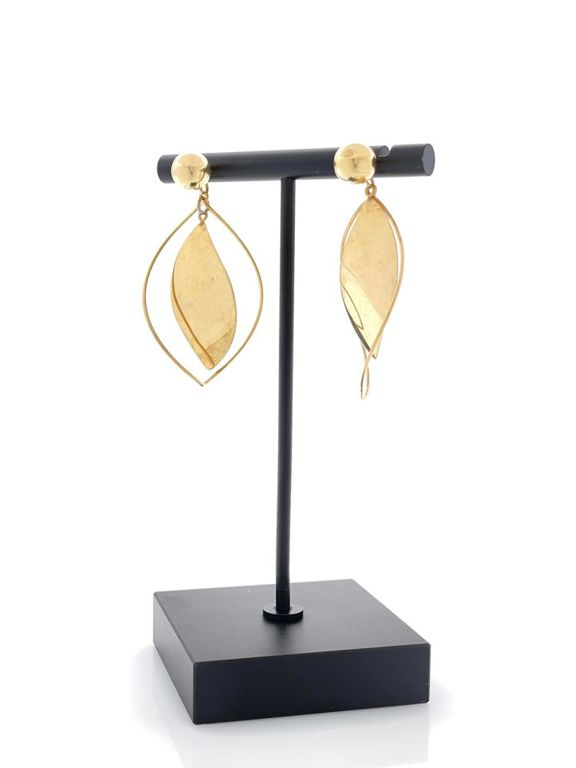 Nabco 14k yellow gold drop dangle earrings