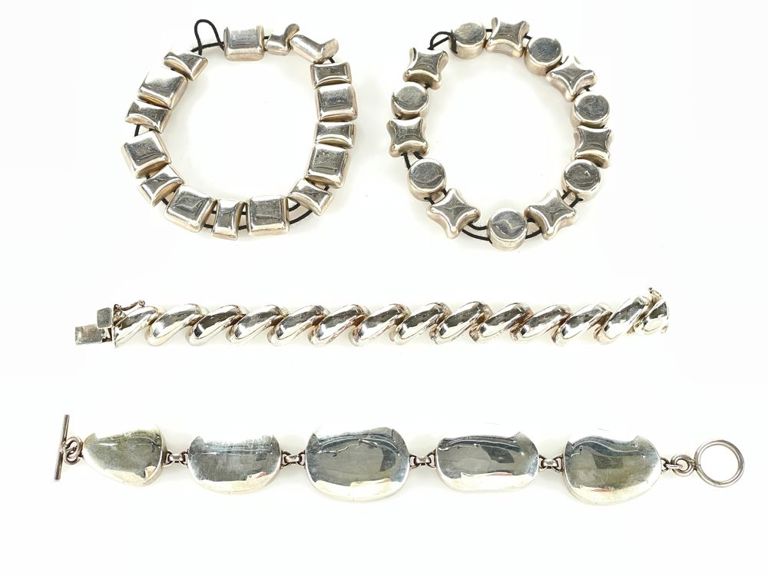 Sterling silver bracelets