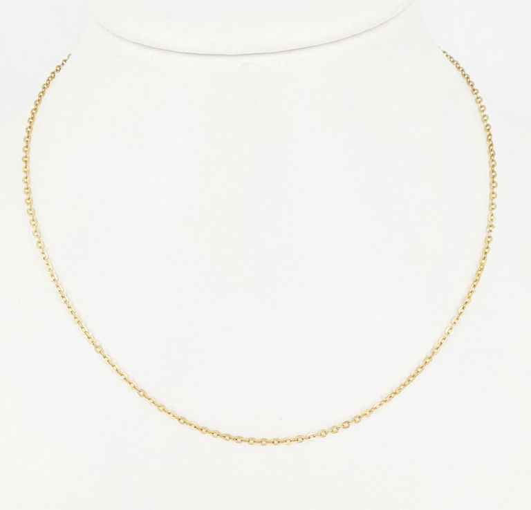 Child's 18k gold neckchain