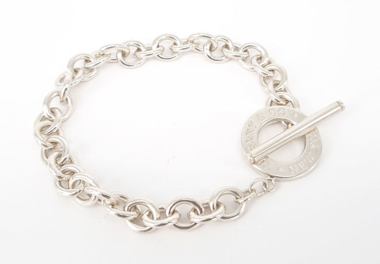 Tiffany & Co. silver toggle bracelet