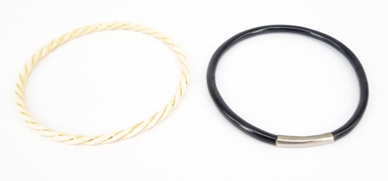 Two vintage bangles