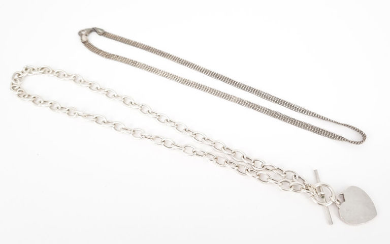 Italian silver chain necklaces