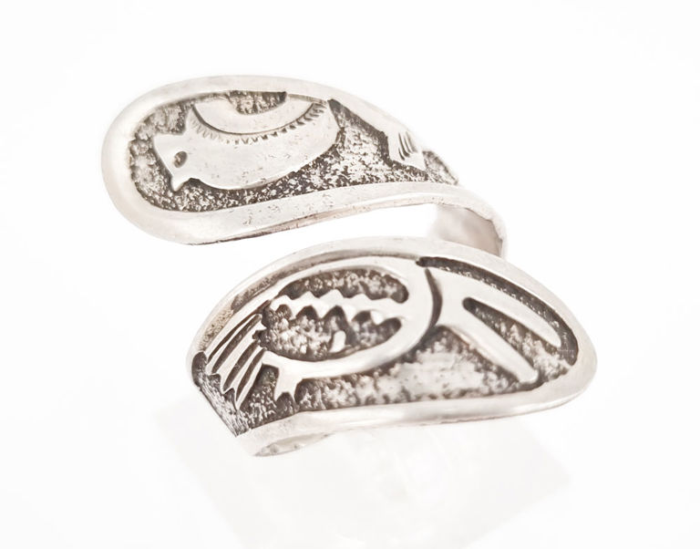 Vintage Native American silver ring