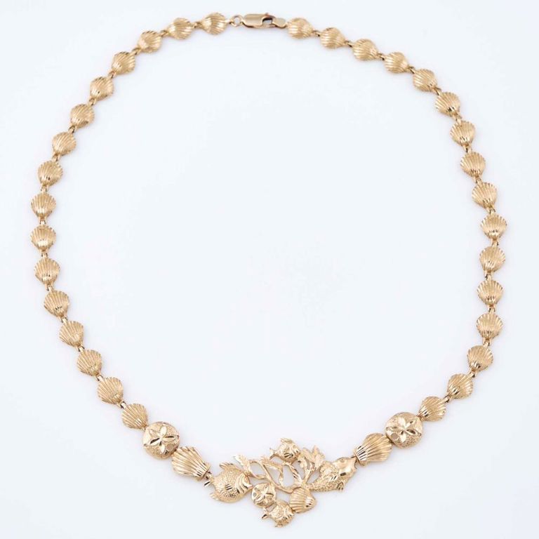 14k gold necklace
