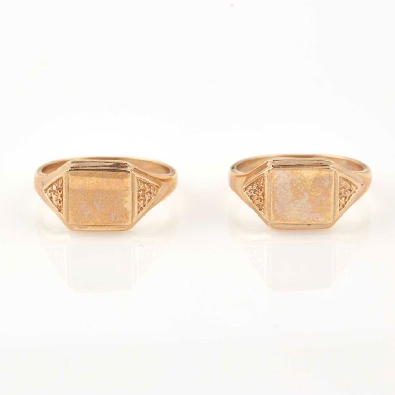 14k gold rings