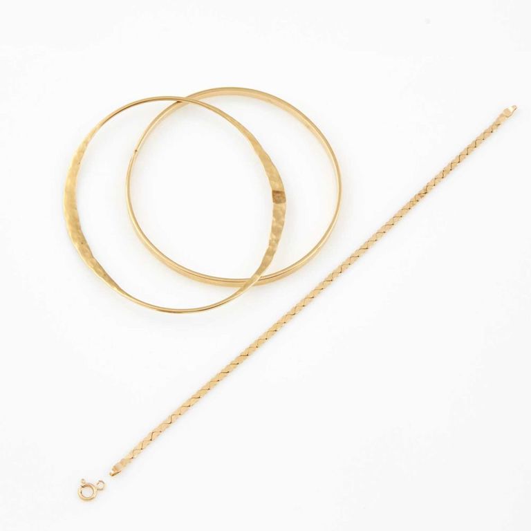 14k gold bracelets
