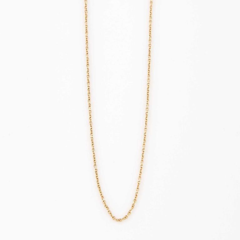 Gold Neck Chain, 14K 2 dwt., damaged