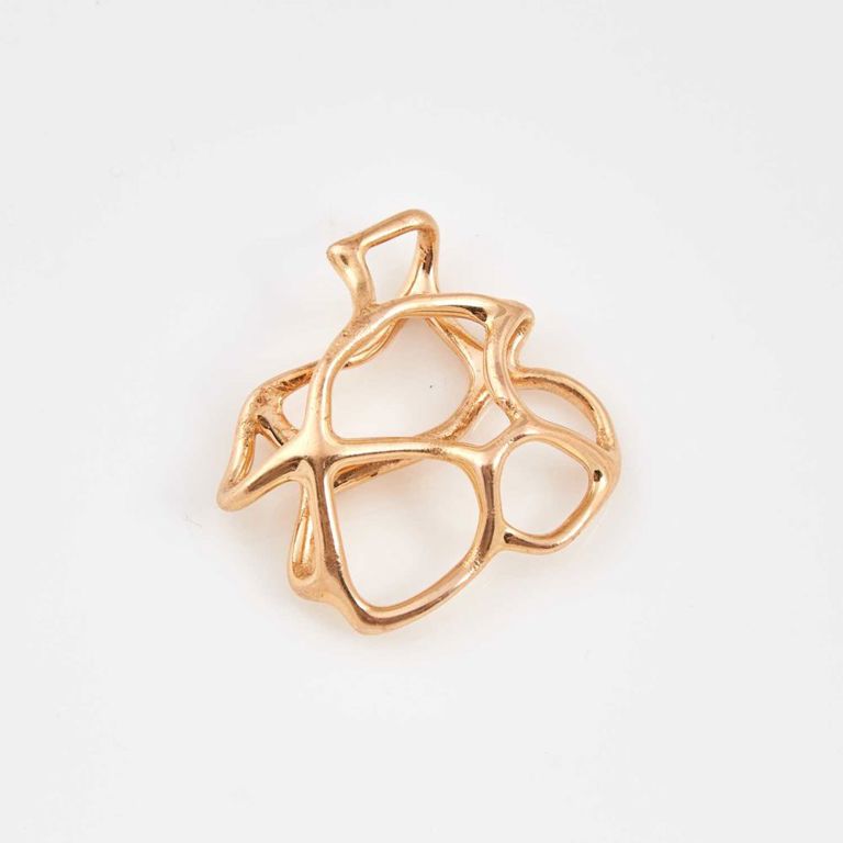 18k gold pendant